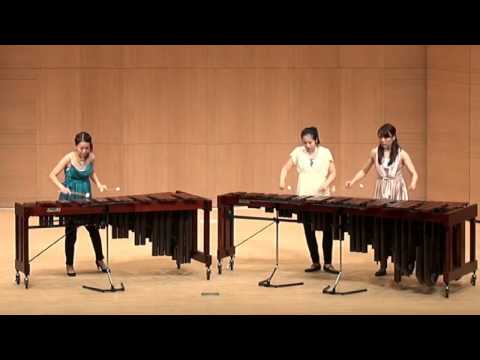 Percussion(Marimba) Ensemble - Vivaldi / Mandolin Concerto in C RV 425 マリンバ アンサンブル マンドリン協奏曲