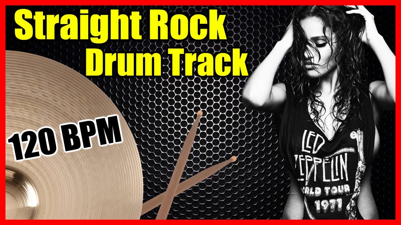 Track rock. BPM 115. Simple Drum Beats. 170 BPM. Simple Rock.
