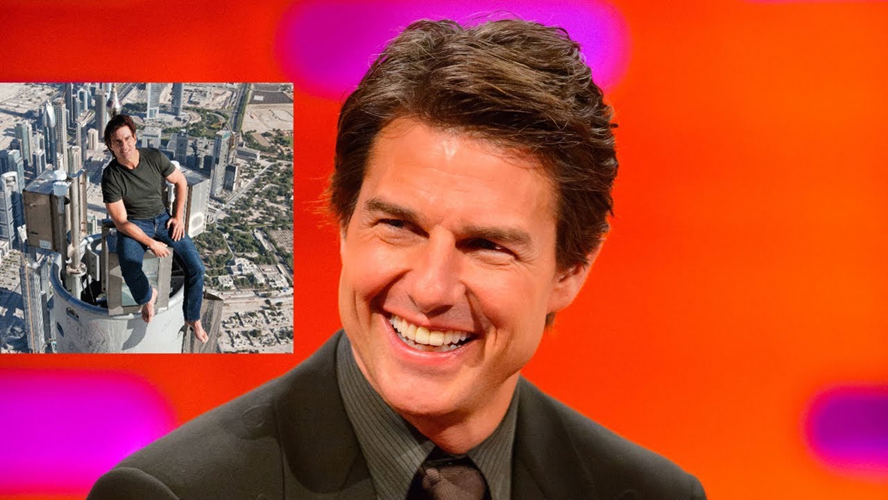 tom cruise on the tallest building