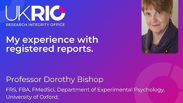 My experience with registered reports.