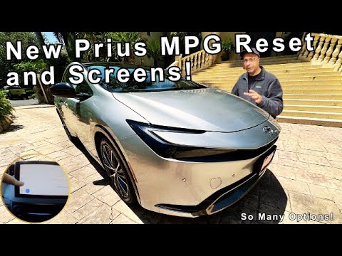 Fixing The New Prius Gas Mileage And Running Through The Screens 