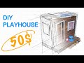 How To Build A Budget DIY Playhouse (for less than 50€)