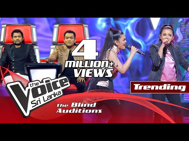 Tiney & Nawanjana - Hoiya Hoiya (හොයියා හෝයියා) | Blind Auditions | The Voice Sri Lanka class=