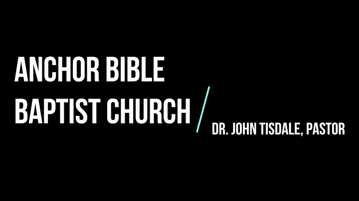 Sermon Preached By Dr John Tisdale