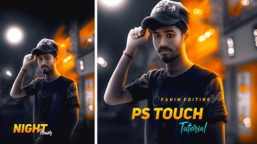 Ps Touch Black Type Photo Manipulation Tutorial | Fahim Editing ⚡⚡