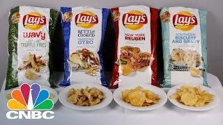 People Taste Test New Lay's Chip Flavors | CNBC