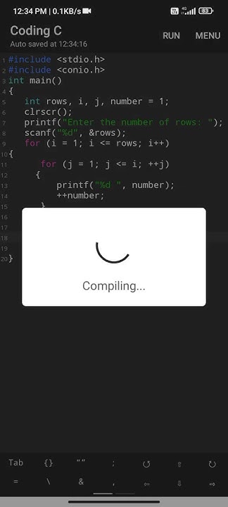 Floyd's Triangle program in c programming language like share and ...