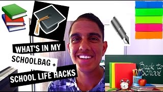 What's in my schoolbag nederlands + school life hacks nederlands! -
shivam