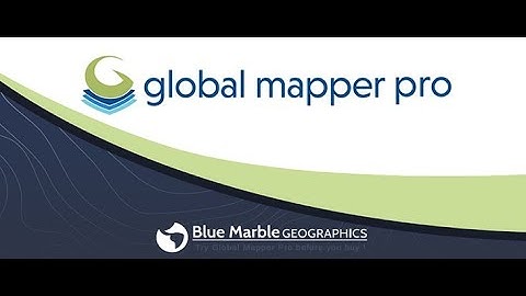 Georeferencing & Cropping Maps with Collars in Global Mapper