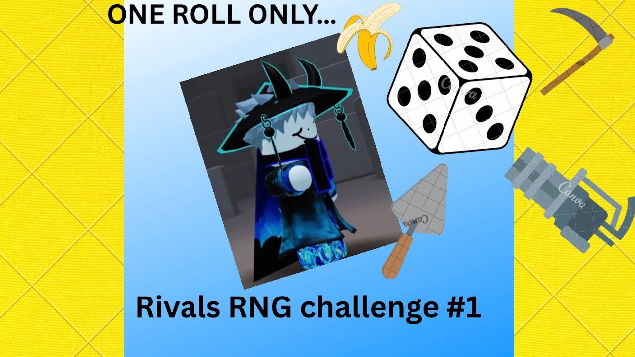 Roblox Rivals Rng DOING A ROBLOX RIVALS CHALLENGE #1- Rivals RNG but I can only roll ONCE ...
