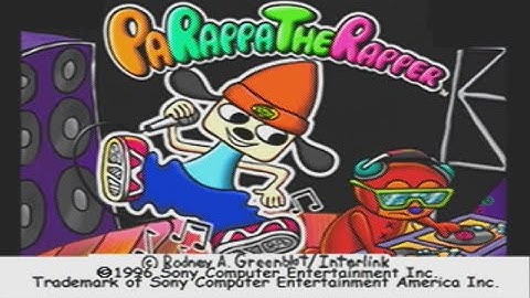 Parappa the Rapper DEMO - PSX / PS1 - 16:9 Widescreen