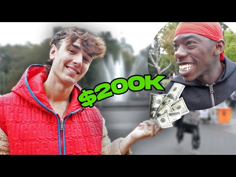 GIVING AWAY $200K TO RANDOM STRANGERS!