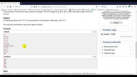 1200B Block Adventure   codeforces problem in bangla