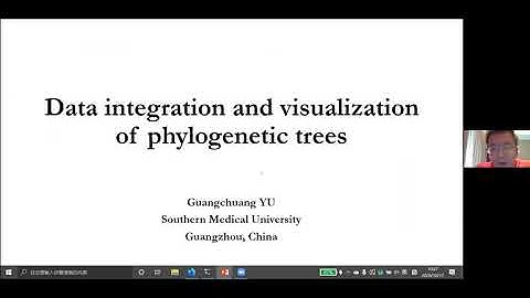Guangchuang Yu, Data Integration and Visualization of Phylogenetic Trees