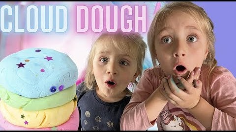 HOW TO MAKE CLOUD DOUGH | Learning for kids | Fun, Easy Learning from Home | Home School Science