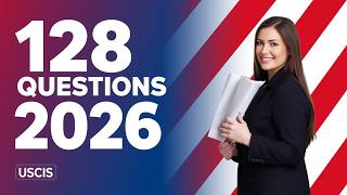 128 Civics Questions and Full Answers for US Citizenship Interview 2026 | American Citizen TV #n400