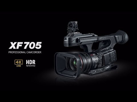 Introducing the Canon XF705 Professional Camcorder