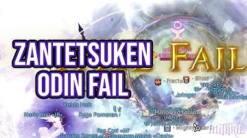 FFXIV 2.0 0084 Odin (FAIL) Zantetsuken