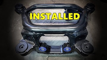 BMW E46 Suspension Rebuild Part 5: Rear Subframe Bushings and Reinforcements