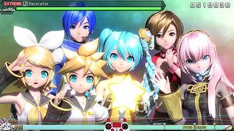 Project DIVA Mega Mix+ - New Classics Mod - Decorator [EX/Perfect]