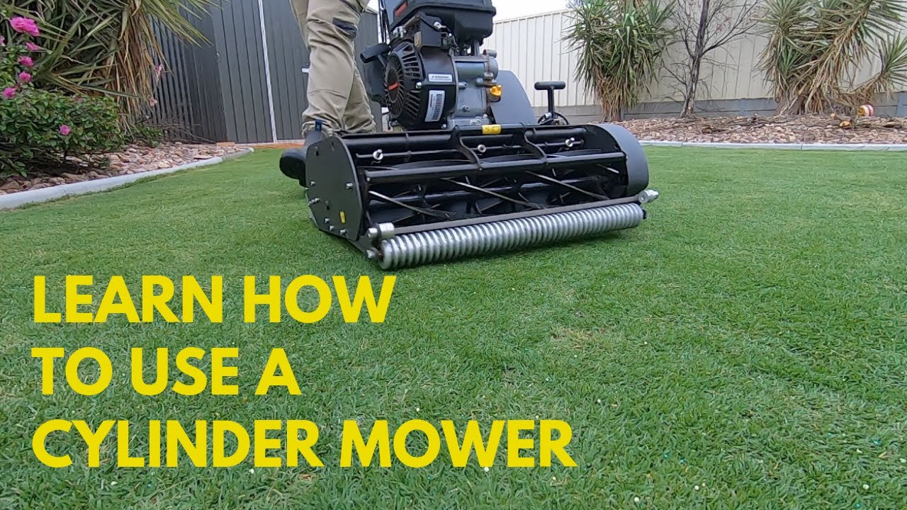 How to Set a Reel Lawn Mower Blade - Garden Lawncare Guy