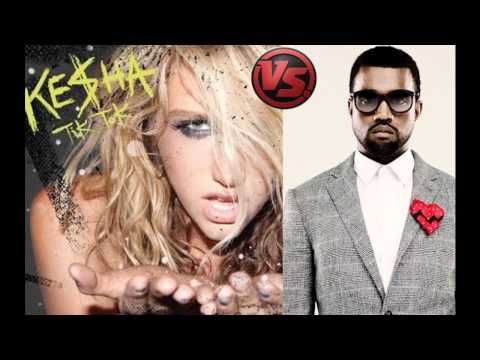 ke$sha tik tok kanye west mix