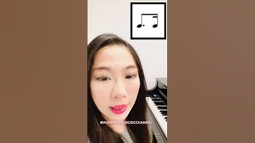 Clap and Play Dotted Eighth and Sixteenth notes on the Piano #shortvideo