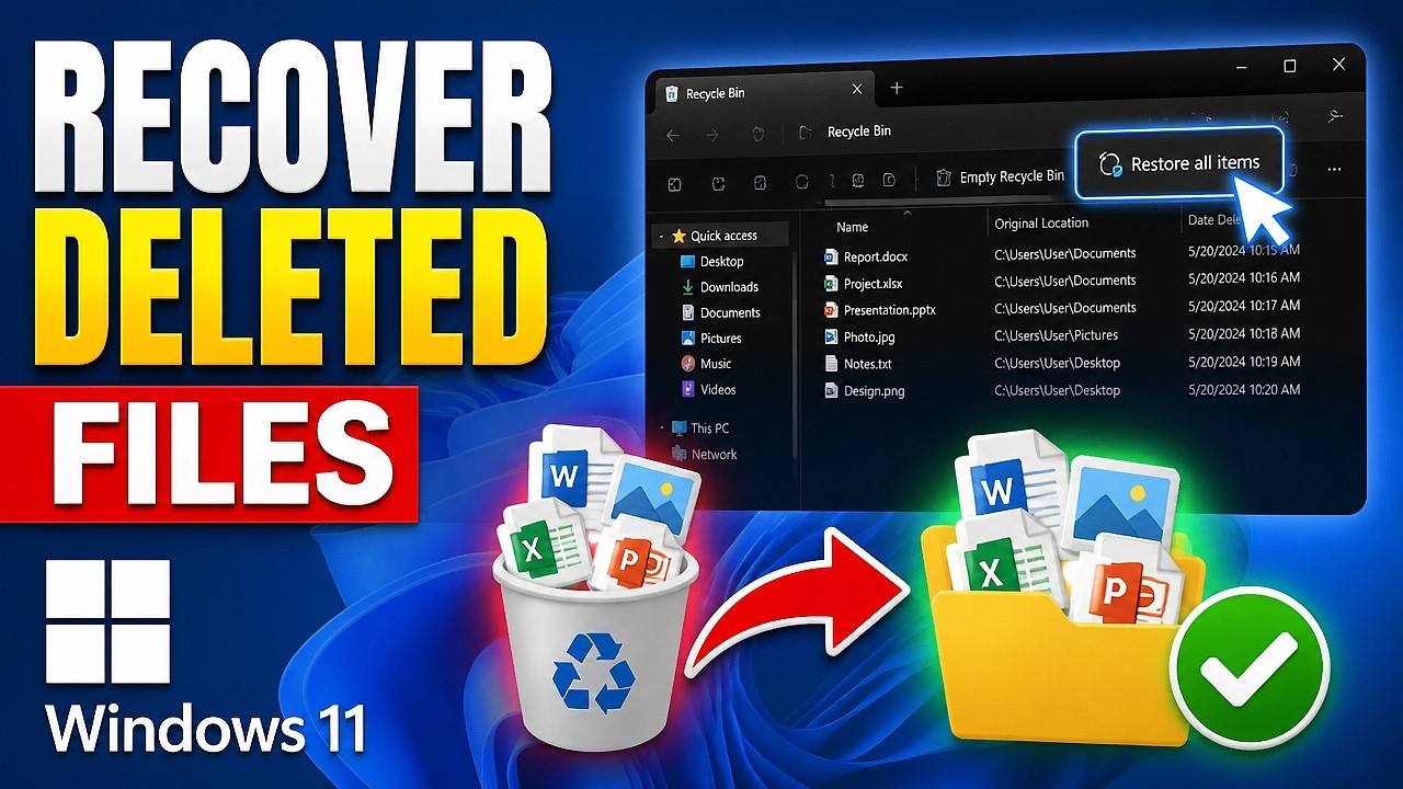 How to Recover Permanently Deleted Files in Windows 11 & 10 (Official ...