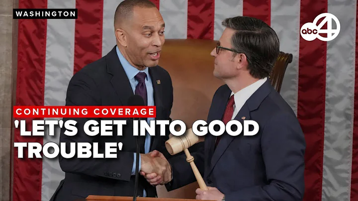 Speaker Johnson, Dems leader Hakeem Jeffries trade jabs as House votes to reopen government