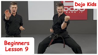 How To Learn Karate At Home For Kids With The Dojo - LESSON 9