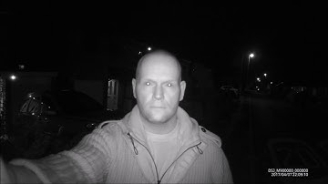 G1 BODY CAMERA - IR Footage close up 1080p @30fps