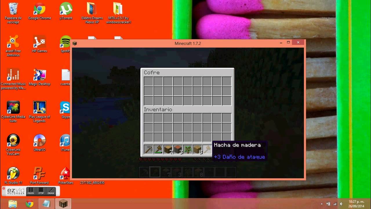 Mi primer video minecraft - YouTube