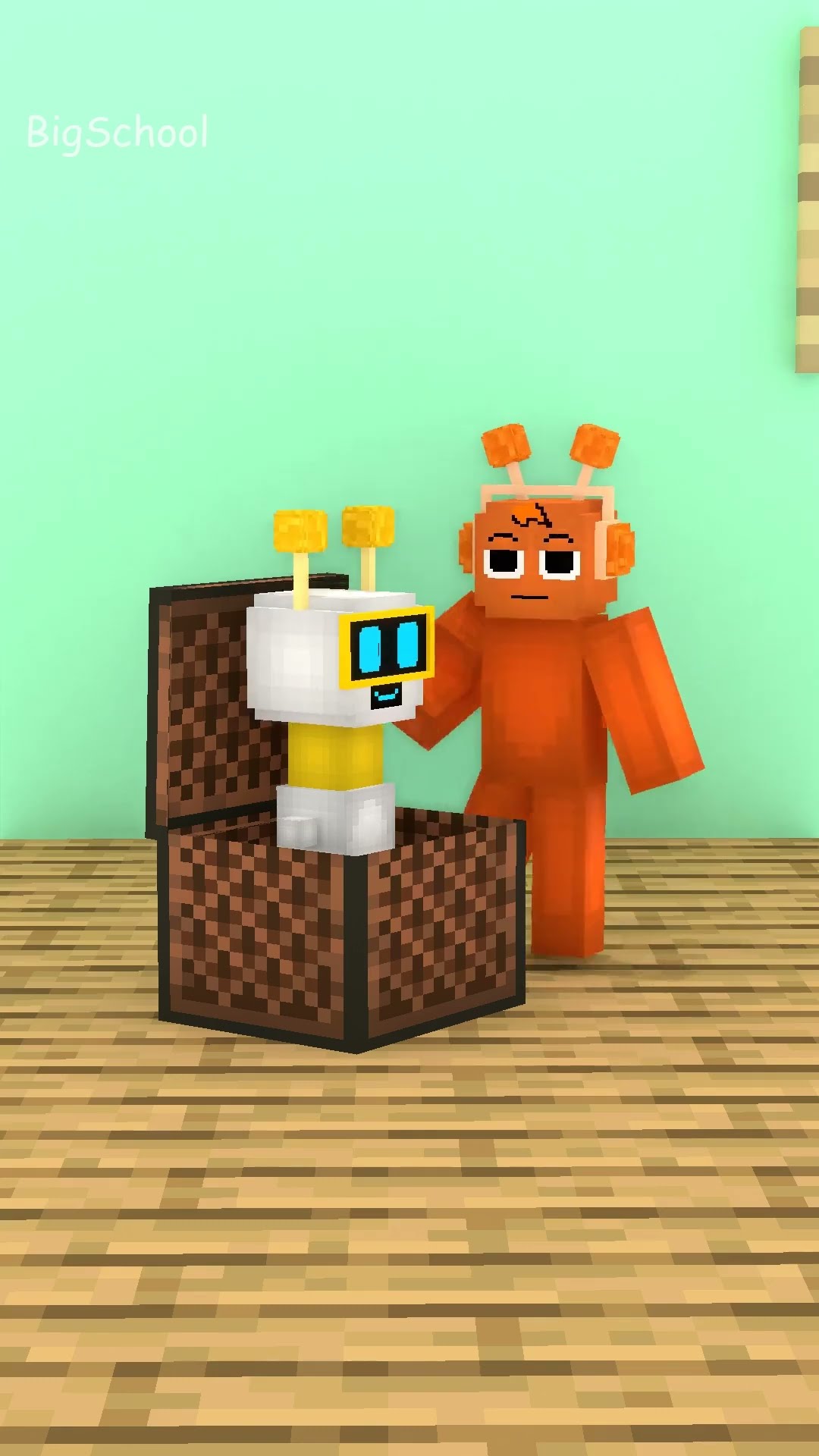 When Rat Dance has a fake Fun Bot music box ?
