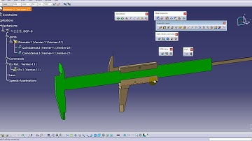 CATIA V5. a linear motion