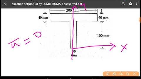 ENGINEERING MECHANICS: CENTROID AND C.G (NUMERICAL QUESTIONS)