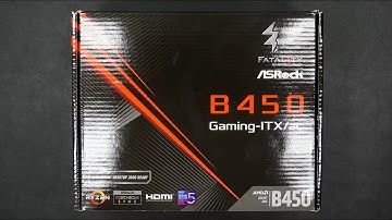 Asrock B450 Gaming-ITX/ac - Unboxing