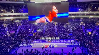 76ers Player Intros | 11/17/25 | Xfinity Mobile Arena | Philadelphia vs LA Clippers Update