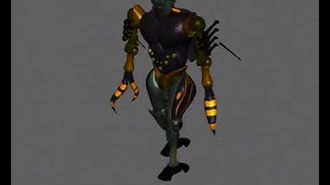 Beast Wars walk cycle tests