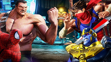HAGGAR - SPIDERMAN & More: FULL MATCHES - Marvel Vs. Capcom Infinite