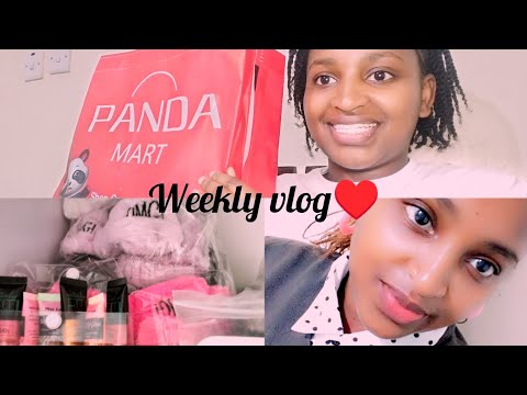 weekly vlog:panda mart haul, business updates ,solo ice cream dates //Kenyan youtuber