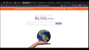 XSS-Lab-21 Reflected XSS into a template literal