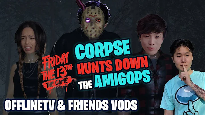 Toast Valkyrae & Sykkuno Traumatized & Hunted by Corpse l Ludwig Betrays Toast l Friday the 13th