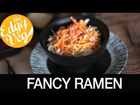 College Dorm Food: Vegan Ramen Recipe Hack | The Edgy Veg