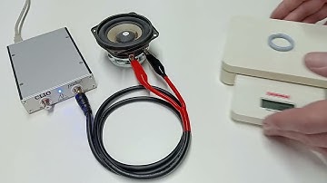 Thiele and Small parameters with CLIO Pocket