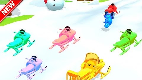 Shape Shifting 🏃🚗🚲🛵🚁 🛶🛥️ 🚂  All Levels New Update GamePlay Walkthrough Android,Ios (Level 416-417)