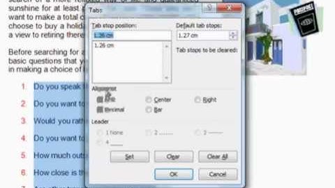 MS Word 2010:Creating a Form