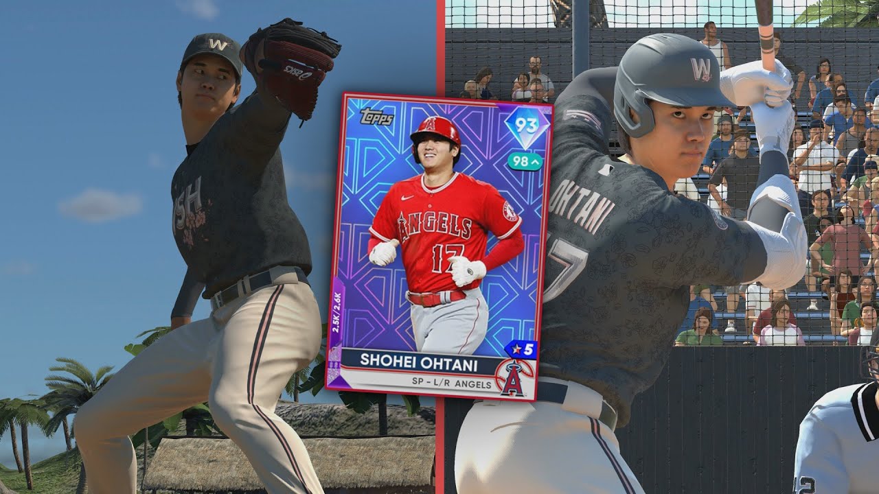 93 Live Series Shohei Ohtani Debut! MLB the Show 22