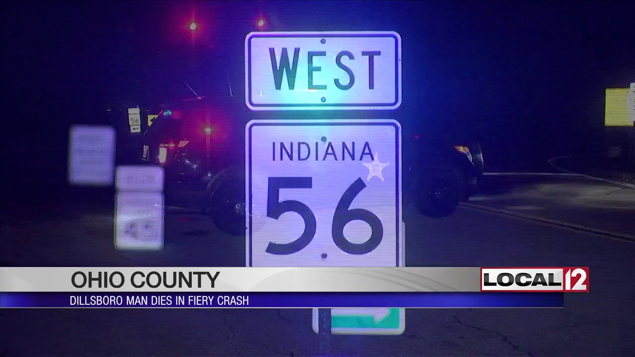 Police ID man killed in fiery Rising Sun crash - YouTube