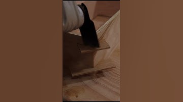 Adding splines to my mitered joints. #woodworking #diy