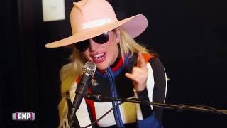 Video thumbnail of "Lady Gaga - Perfect Illusion Acoustic - Live at AMP Radio 1080p"